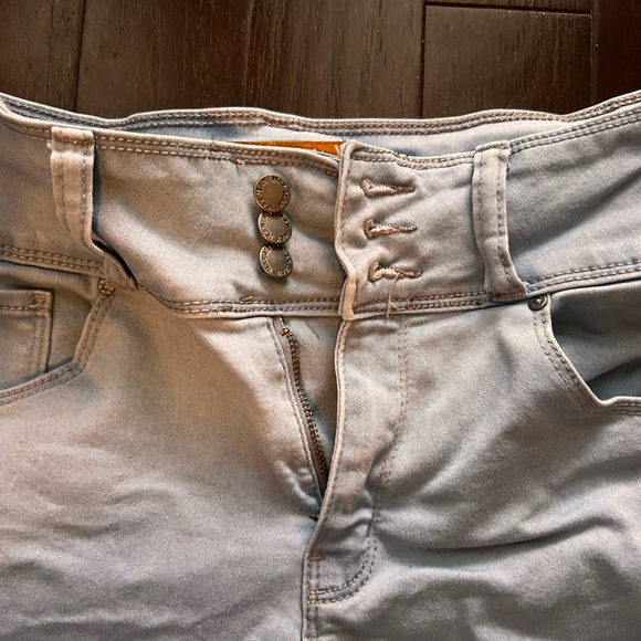 Booty Jean shorts. Super stretchy material like leggings! Size L - Picture 5 of 14